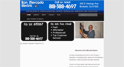 Desktop Screenshot of mercadoelectric.com